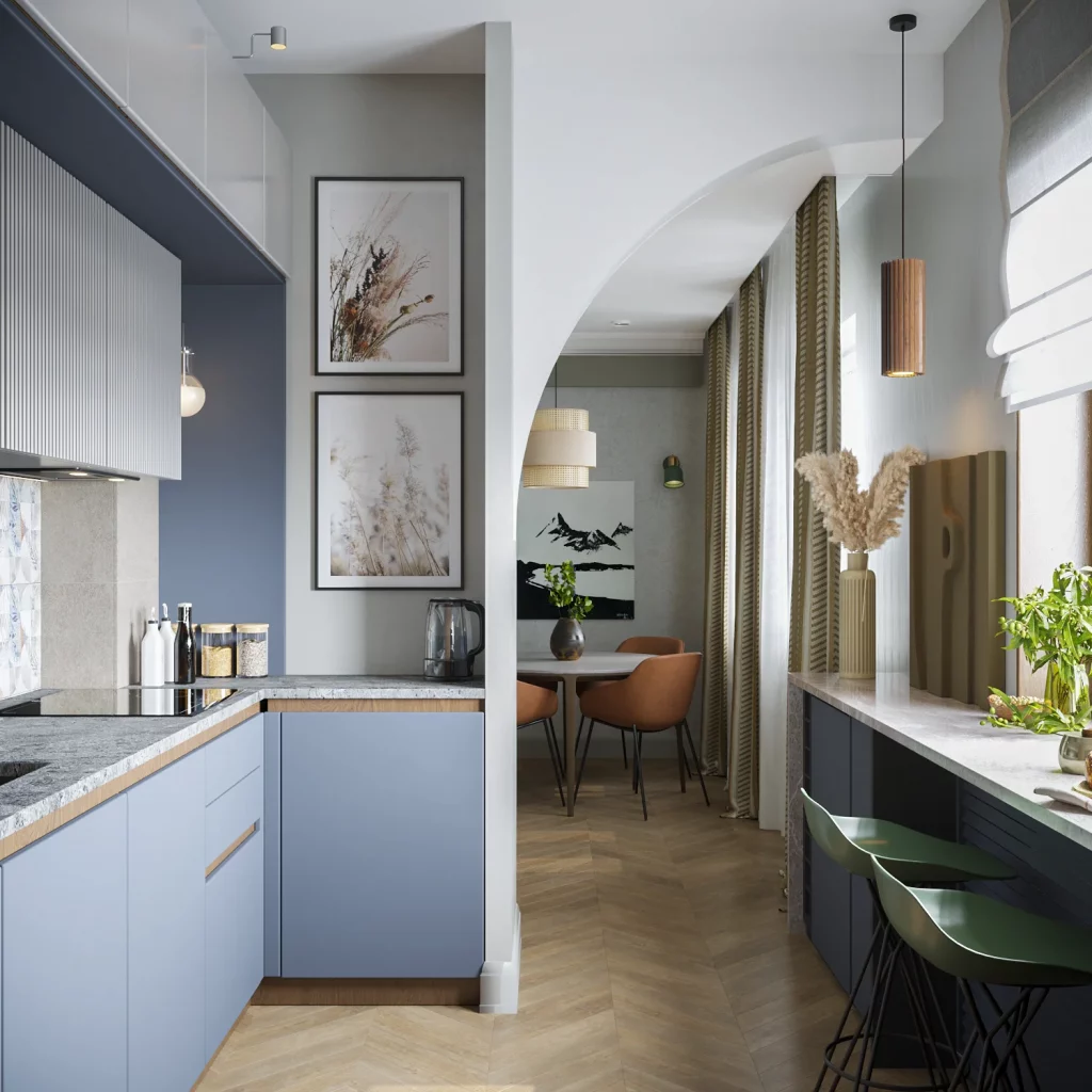 34 Moody Blue Kitchen Ideas for a Stylish Modern Home