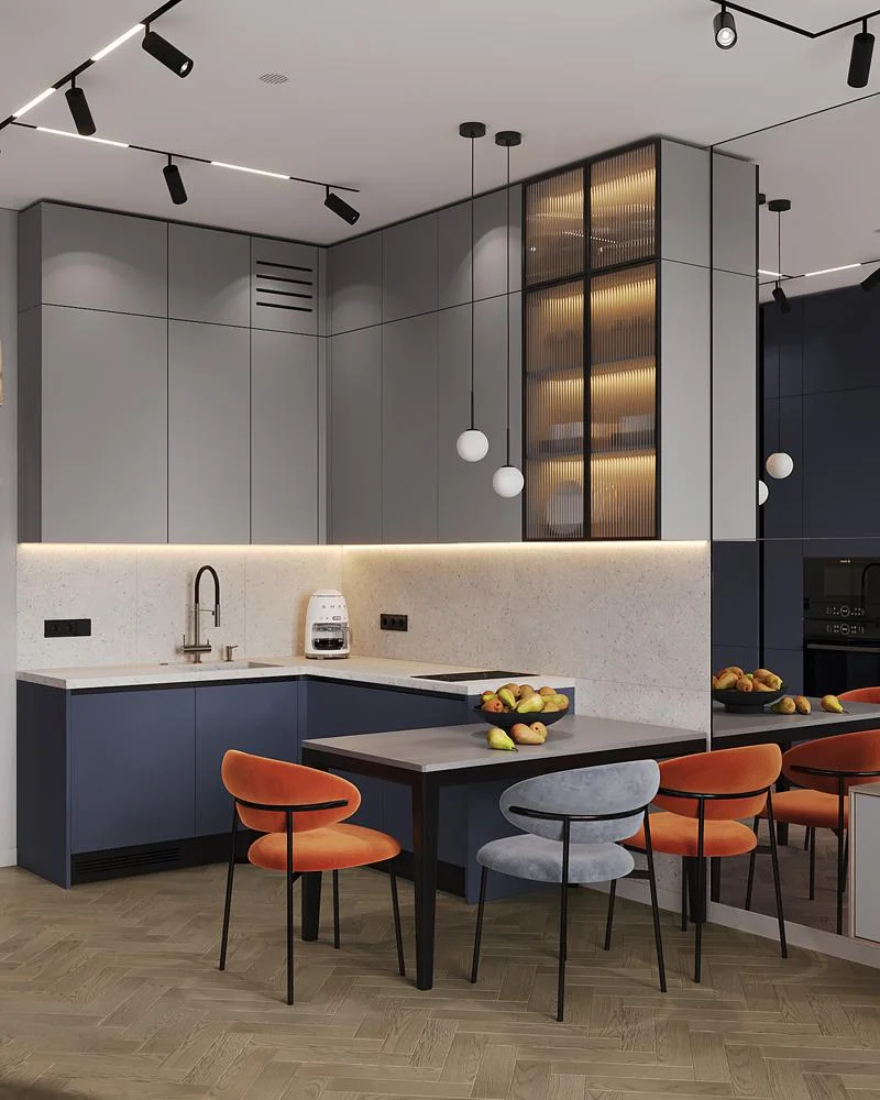 34 Moody Blue Kitchen Ideas for a Stylish Modern Home
