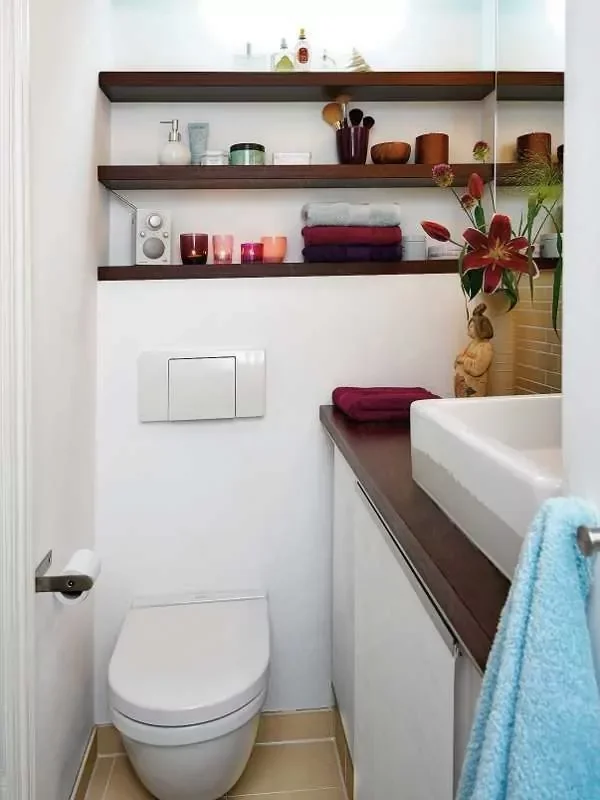 40 Small Bathroom Design Ideas To Maximize Space