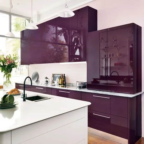 35 Aubergine Kitchen Ideas for a Stylish Modern Home