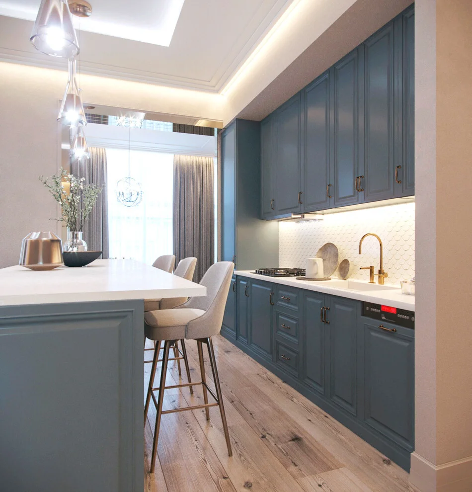 34 Moody Blue Kitchen Ideas for a Stylish Modern Home