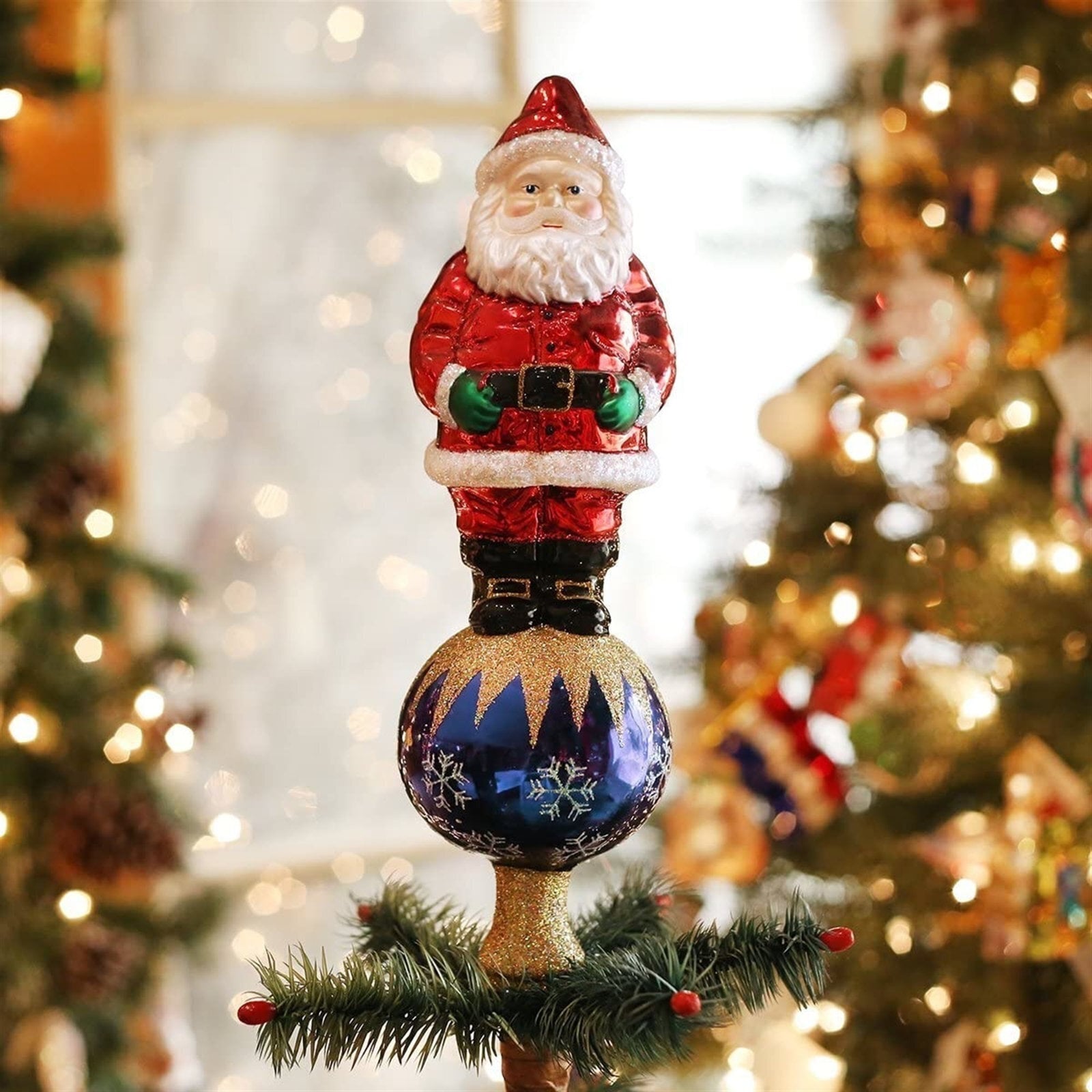 Elegant Glass Finial Tree Toppers for a Classic Look — Christmas Tree Topper