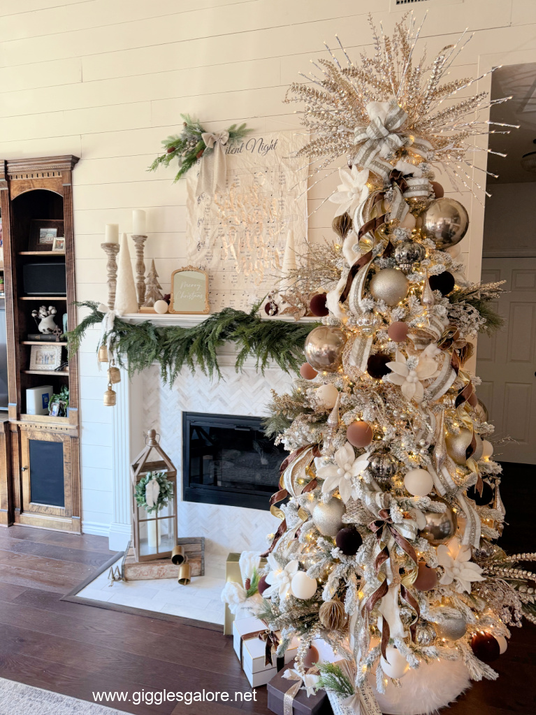 Luxurious Neutral-Toned Farmhouse Tree Luxurious Neutral-Toned Farmhouse Tree — Farmhouse Christmas Tree