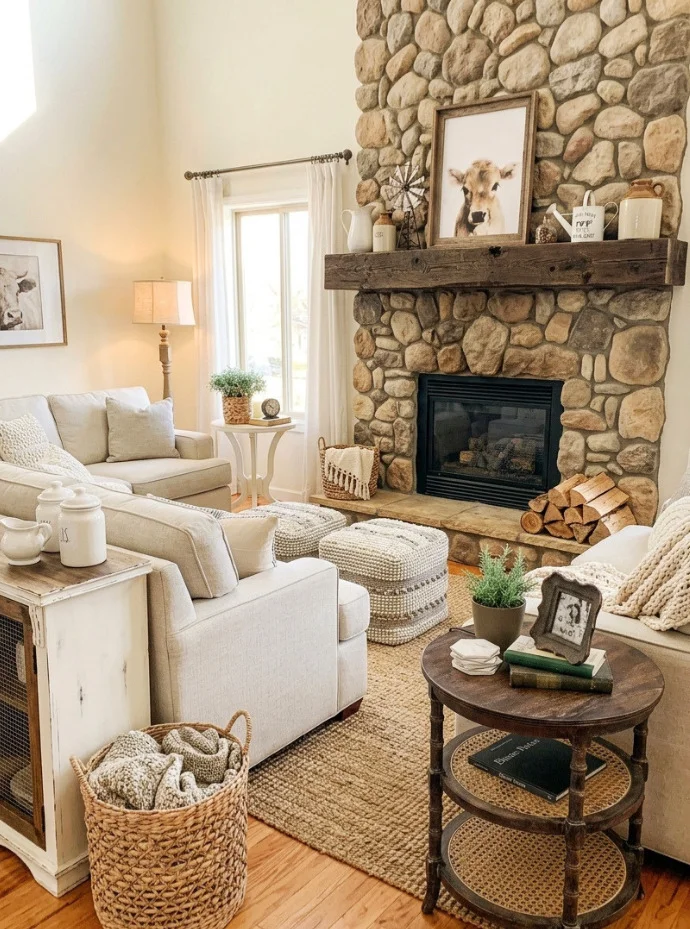 40 Cozy Living Room Decor Ideas For Home To Create a Warm, Inviting, and Beautiful Space