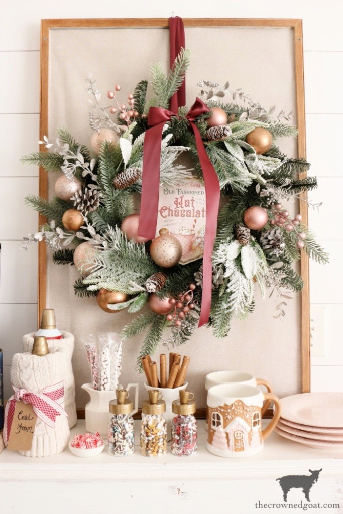 Traditional Visual Idea — Christmas Hot Cocoa Bar