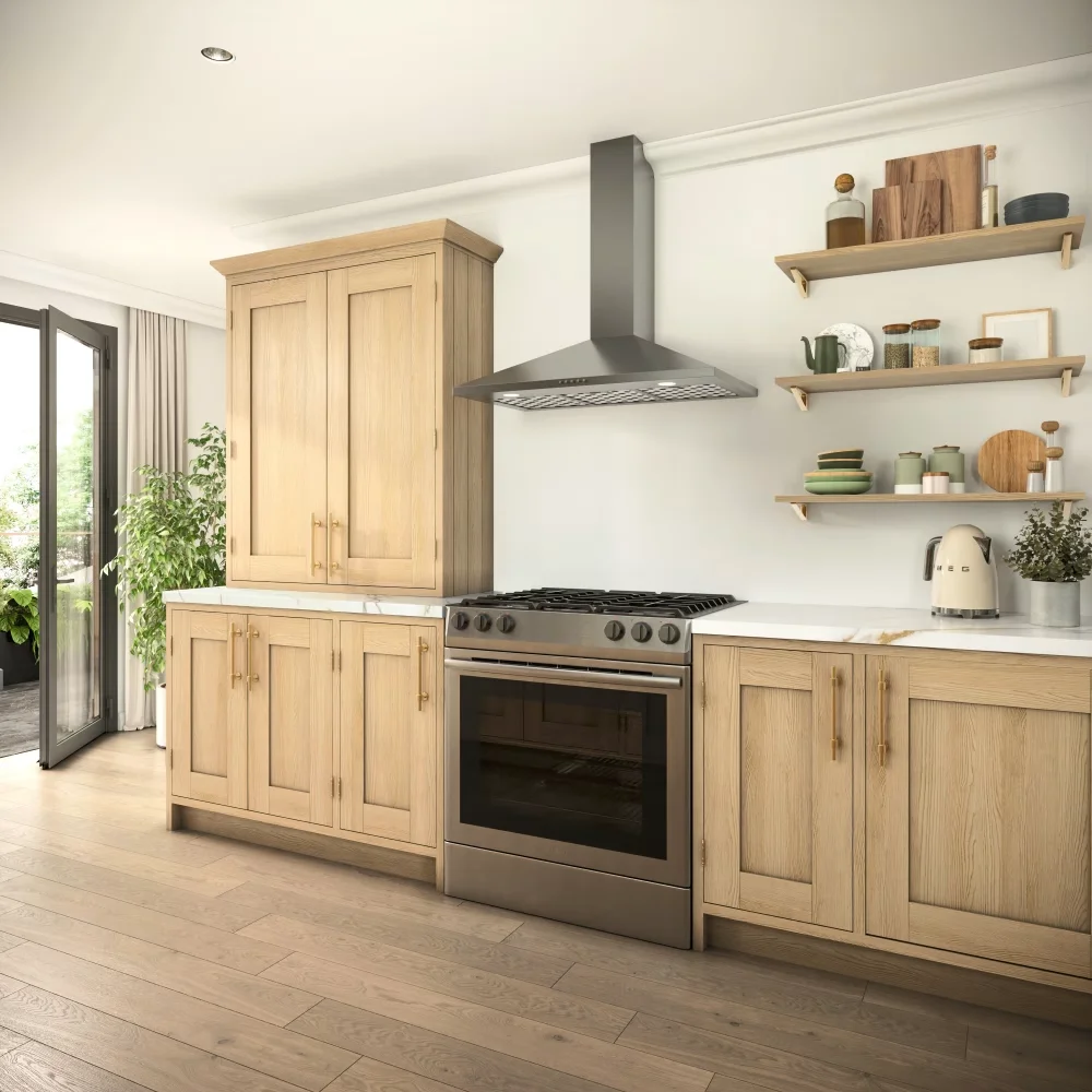 39 Stylish Modern Kitchen Ideas with Decorative Open Shelving