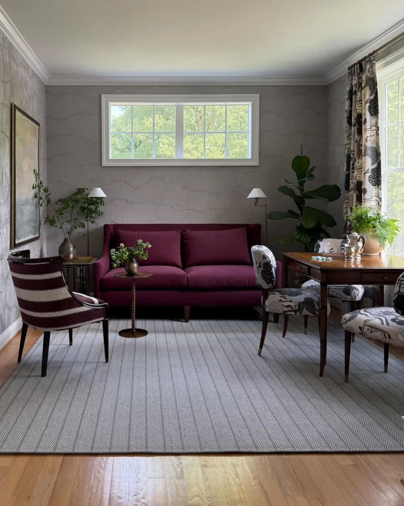 34 Aubergine Living Room Ideas for a Stylish Modern Home