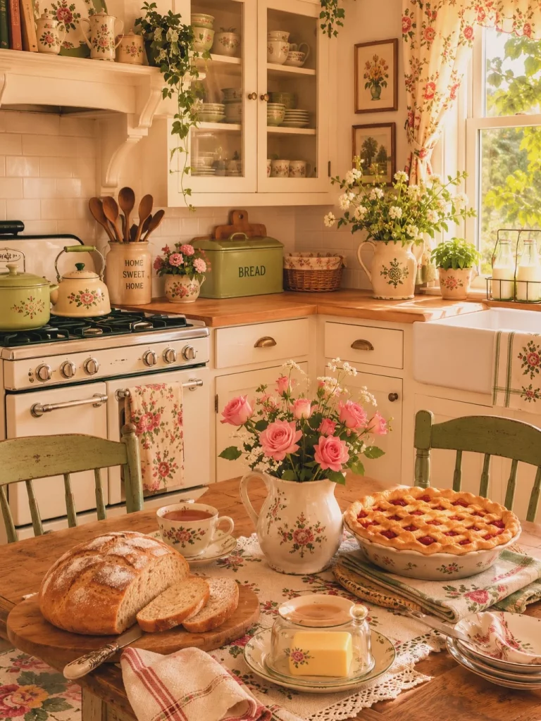 40 Grandma Core Kitchen Ideas for a Cozy, Nostalgic Home