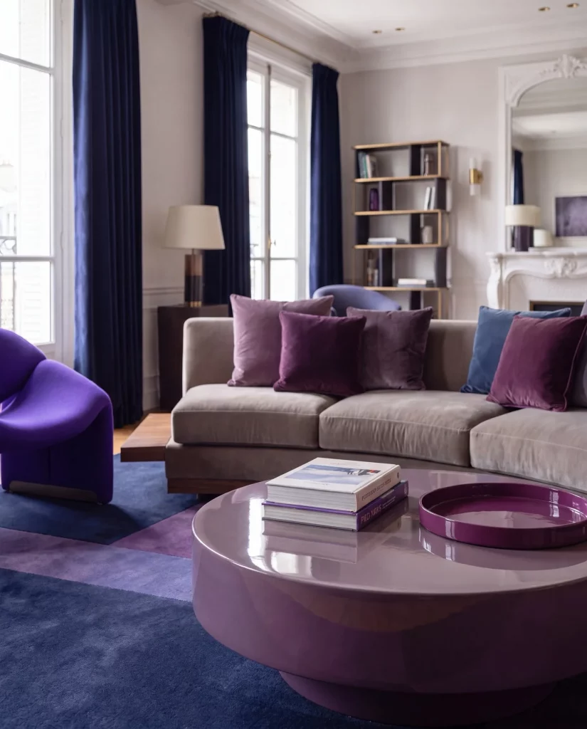 34 Aubergine Living Room Ideas for a Stylish Modern Home
