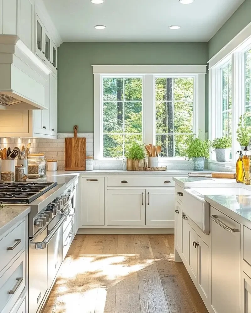 32 Sage Green and Cream Kitchen Ideas for a Soft, Stylish Home