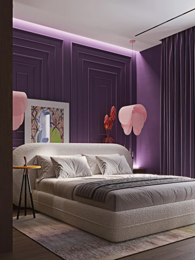 35 Color Drenching Bedroom Ideas for a Modern Home