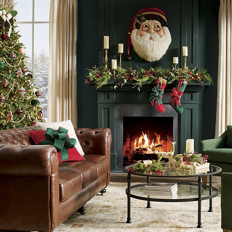 Large Santa Claus Wall Hanging Large Santa Claus Wall Hanging — Christmas Wall Decor