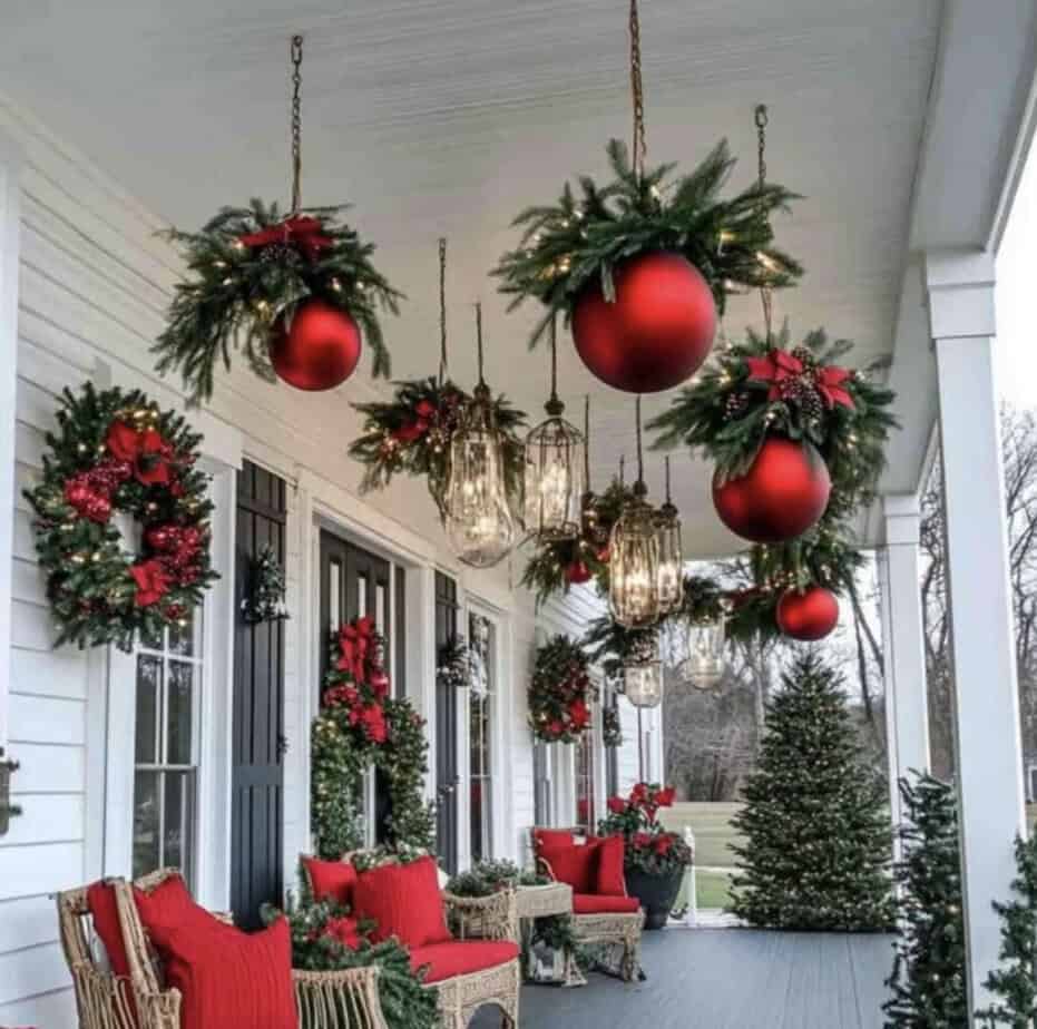 Outdoor Christmas Decor Ideas for a Festive Home - Dori Turner Interiors