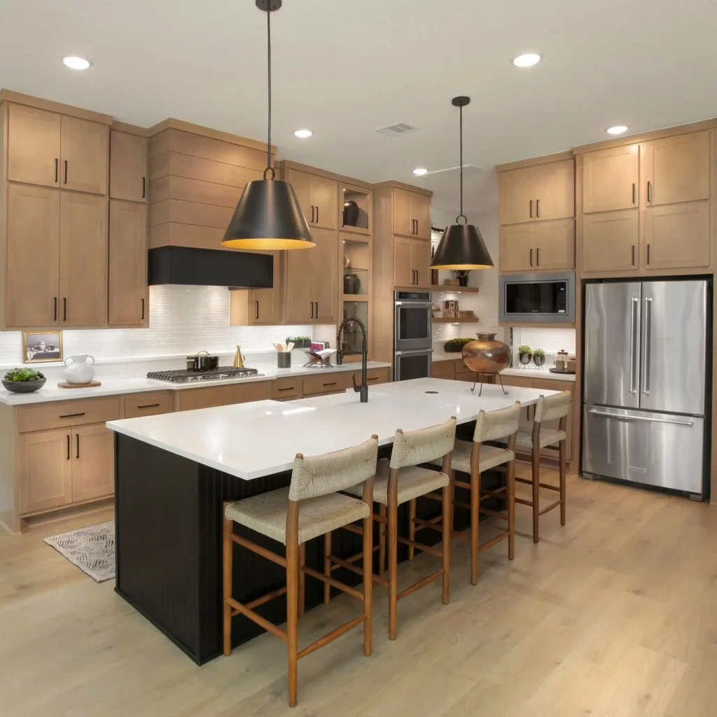 34 Minimalist White Oak Kitchen Ideas for a Warm and Modern Home