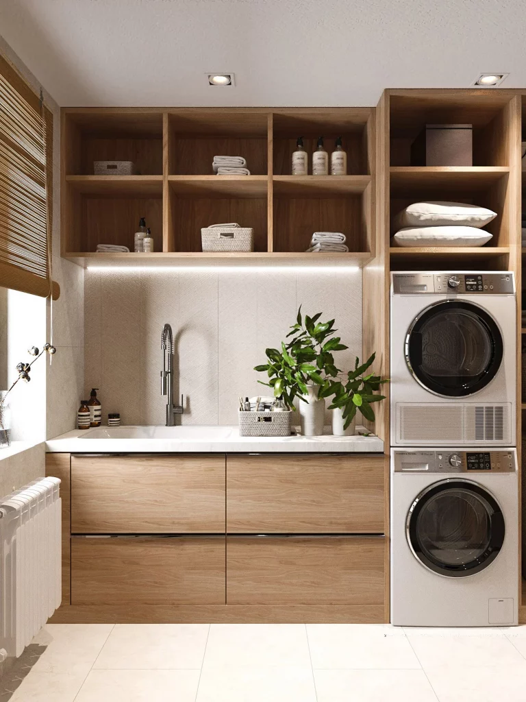 40 Smart Organization Ideas for Small Laundry Rooms for a Clutter-Free Space