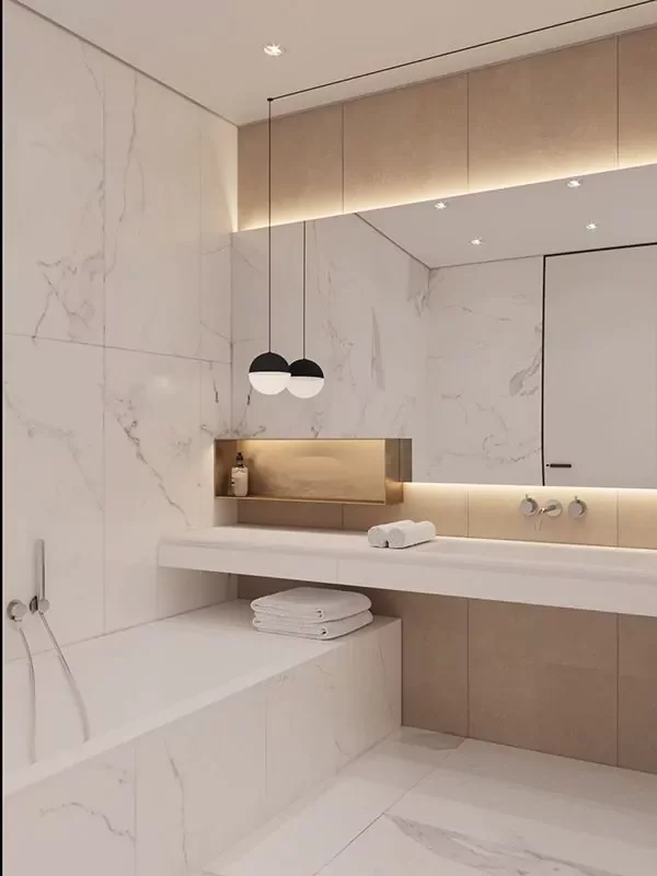 40 Small Bathroom Design Ideas To Maximize Space