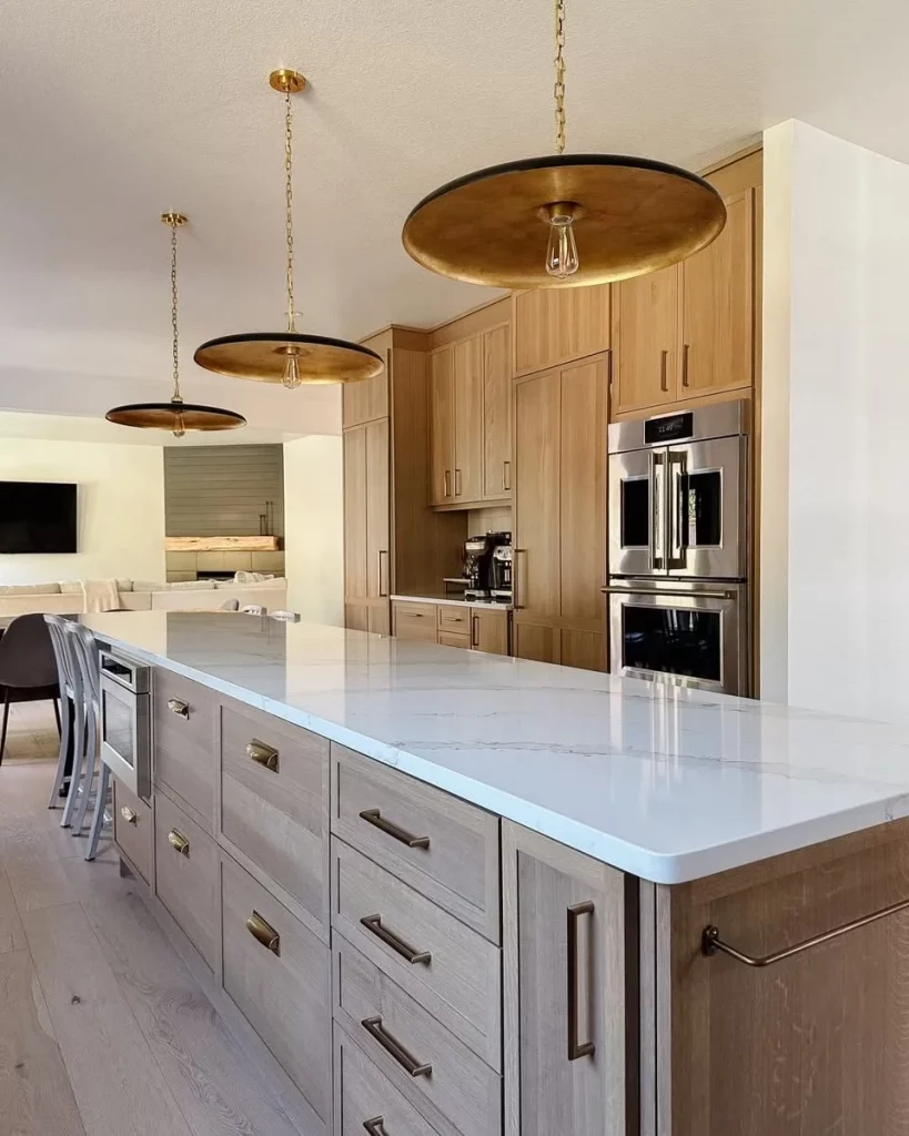 34 Minimalist White Oak Kitchen Ideas for a Warm and Modern Home