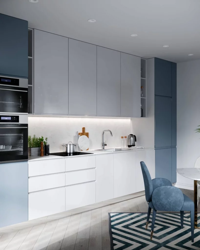 34 Moody Blue Kitchen Ideas for a Stylish Modern Home