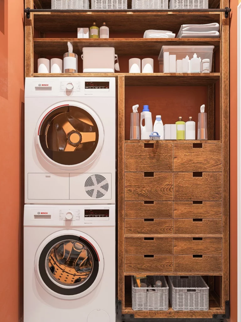 40 Smart Organization Ideas for Small Laundry Rooms for a Clutter-Free Space