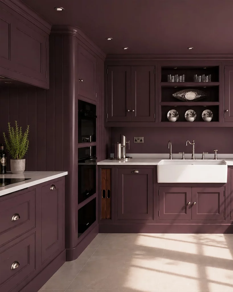 35 Aubergine Kitchen Ideas for a Stylish Modern Home