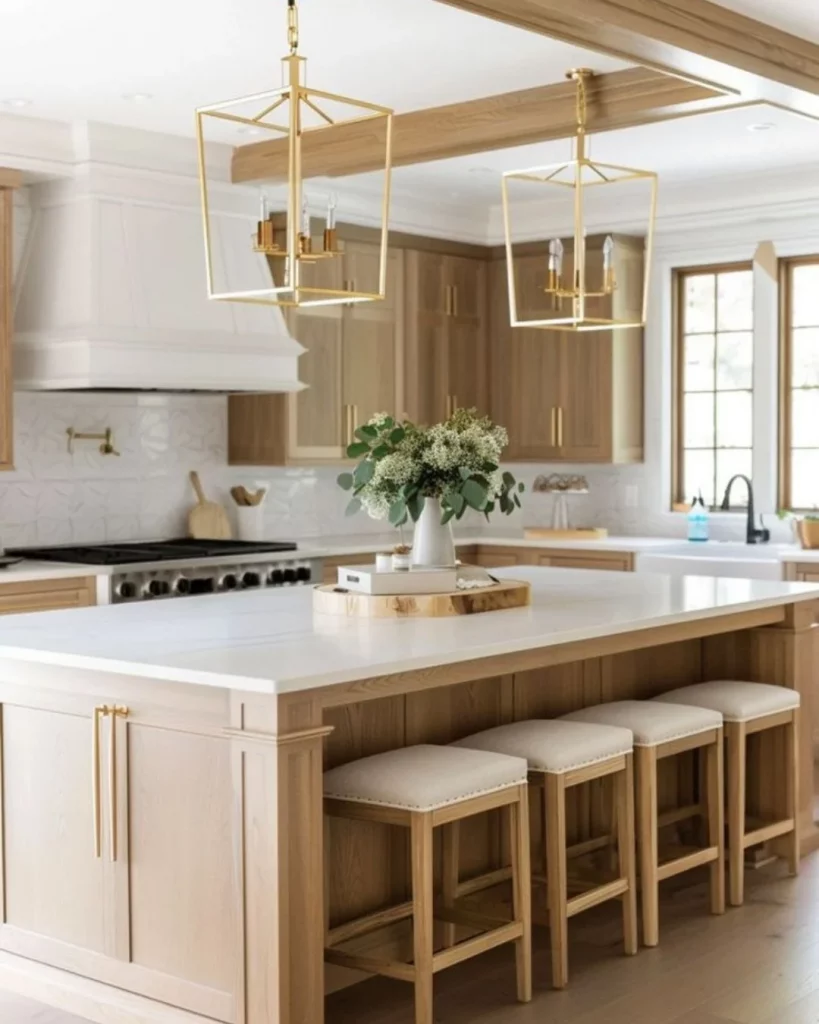 34 Minimalist White Oak Kitchen Ideas for a Warm and Modern Home