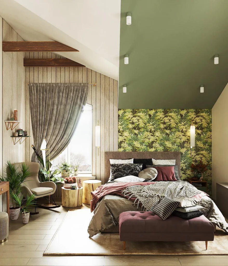 35 Color Drenching Bedroom Ideas for a Modern Home