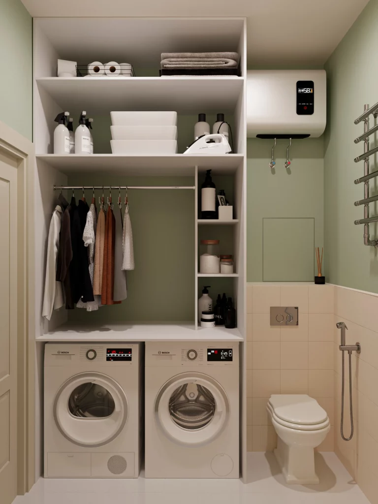 40 Smart Organization Ideas for Small Laundry Rooms for a Clutter-Free Space