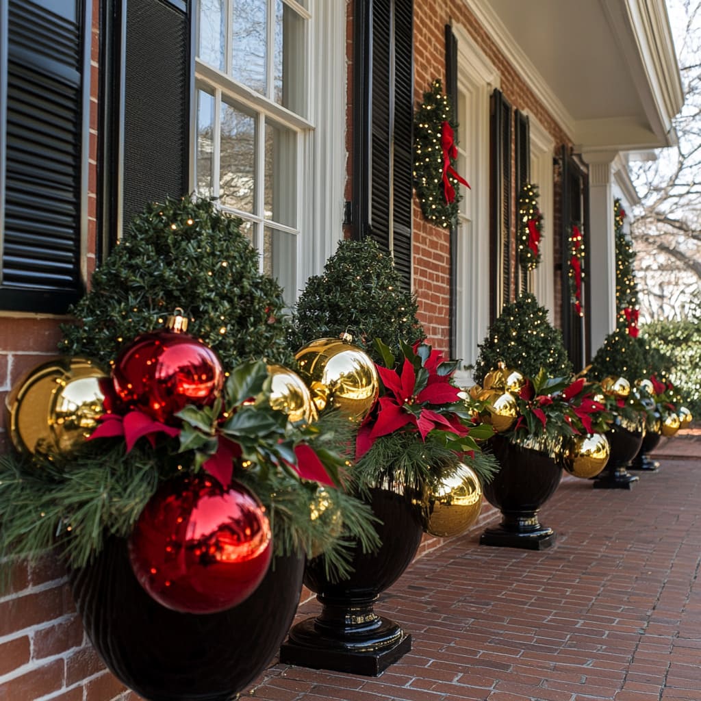 30 Easy Outdoor Christmas Decoration Ideas Anyone Can Do