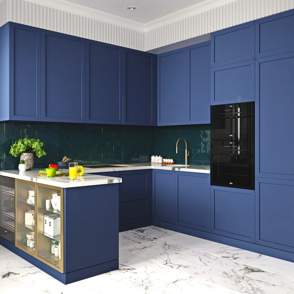 34 Moody Blue Kitchen Ideas for a Stylish Modern Home