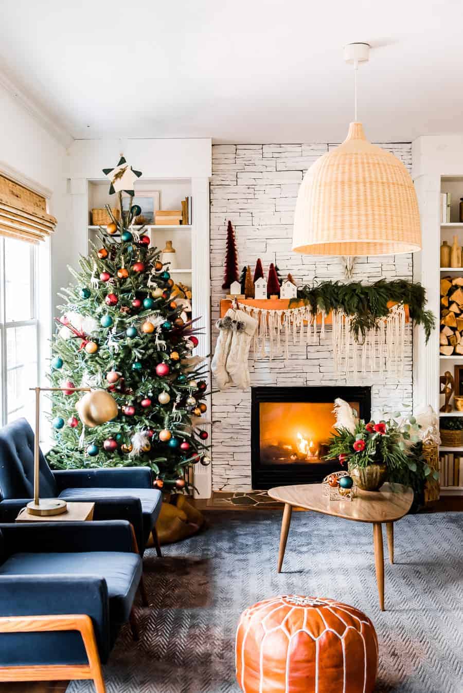 Boho Visual Idea — Boho Christmas Decor