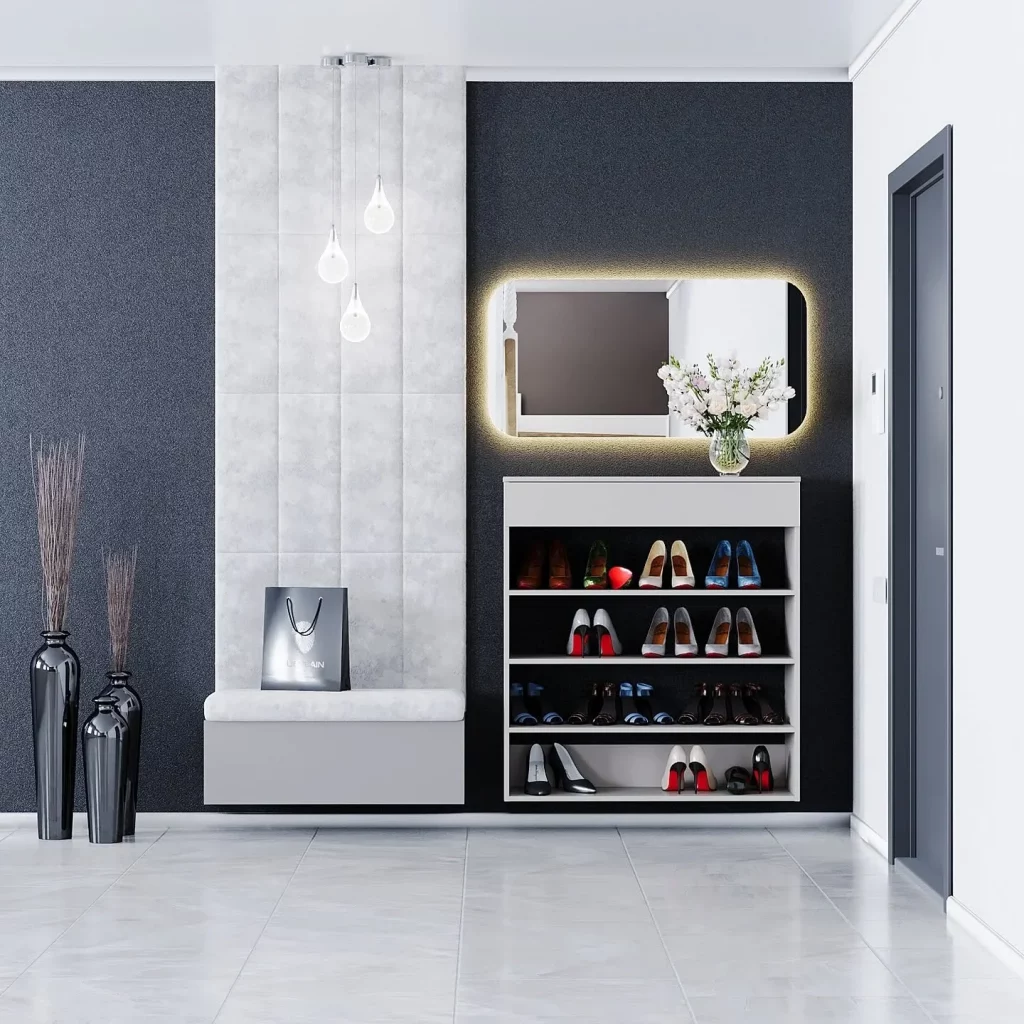 38 Modern Shoe Shelf Ideas to Upgrade Your Entryway