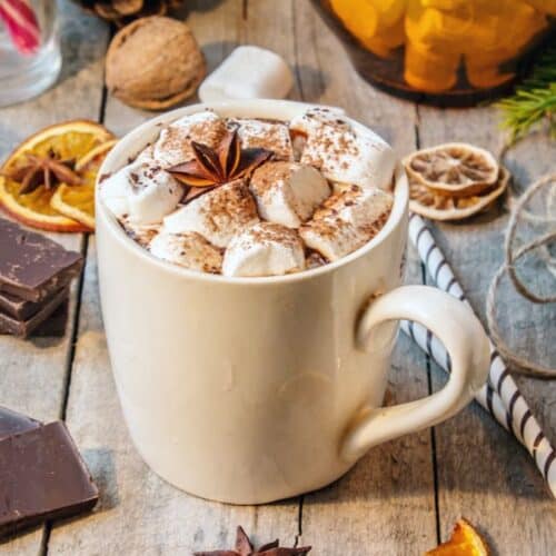Kitchen Visual Idea — Christmas Hot Cocoa Bar
