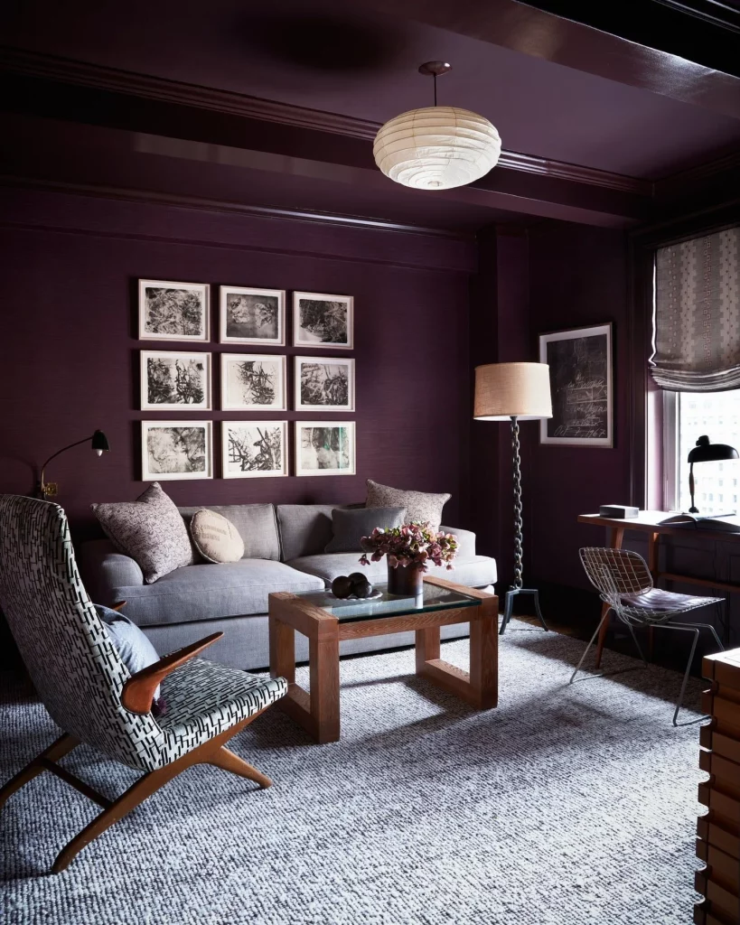 34 Aubergine Living Room Ideas for a Stylish Modern Home