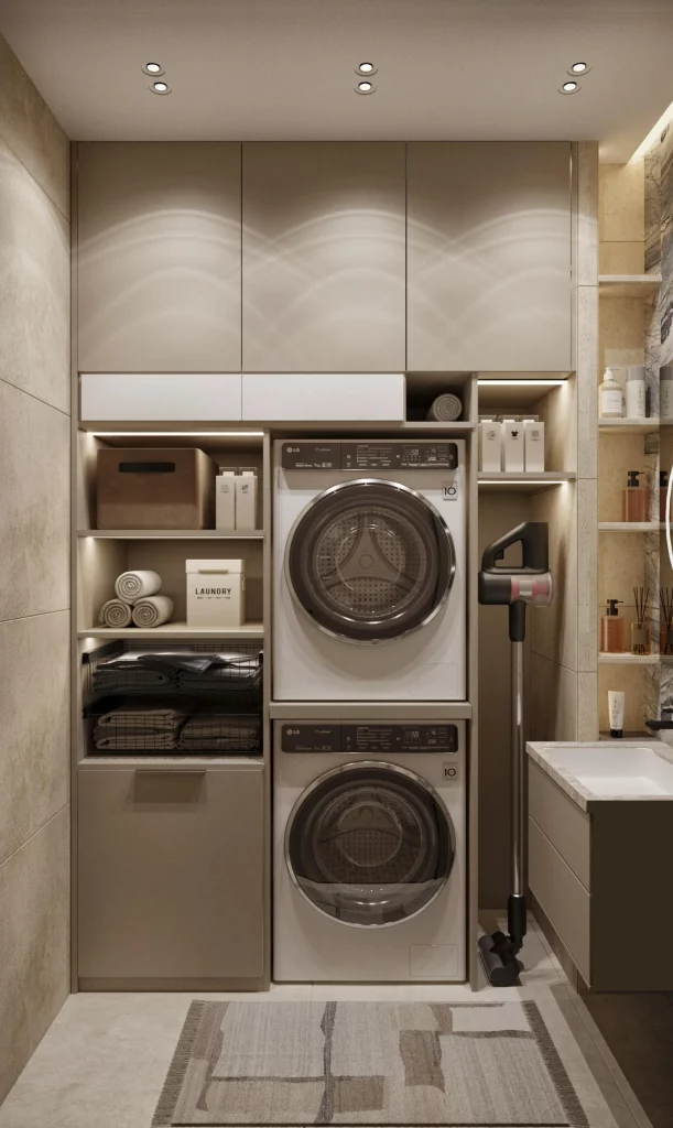 40 Smart Organization Ideas for Small Laundry Rooms for a Clutter-Free Space