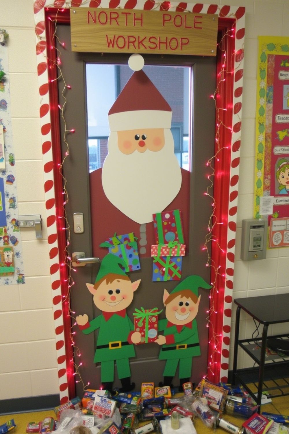 North Pole Workshop Door North Pole Workshop Door — Christmas Classroom Decor