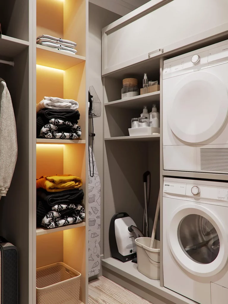 40 Smart Organization Ideas for Small Laundry Rooms for a Clutter-Free Space