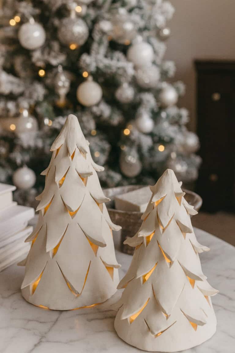 Illuminate Your Space with Modern Ceramic Christmas Trees — DIY Christmas Decor