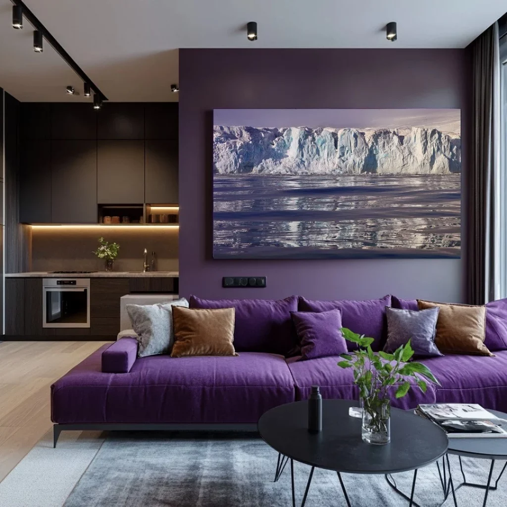 34 Aubergine Living Room Ideas for a Stylish Modern Home