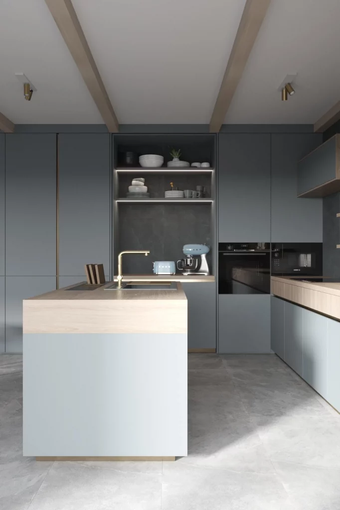 34 Moody Blue Kitchen Ideas for a Stylish Modern Home