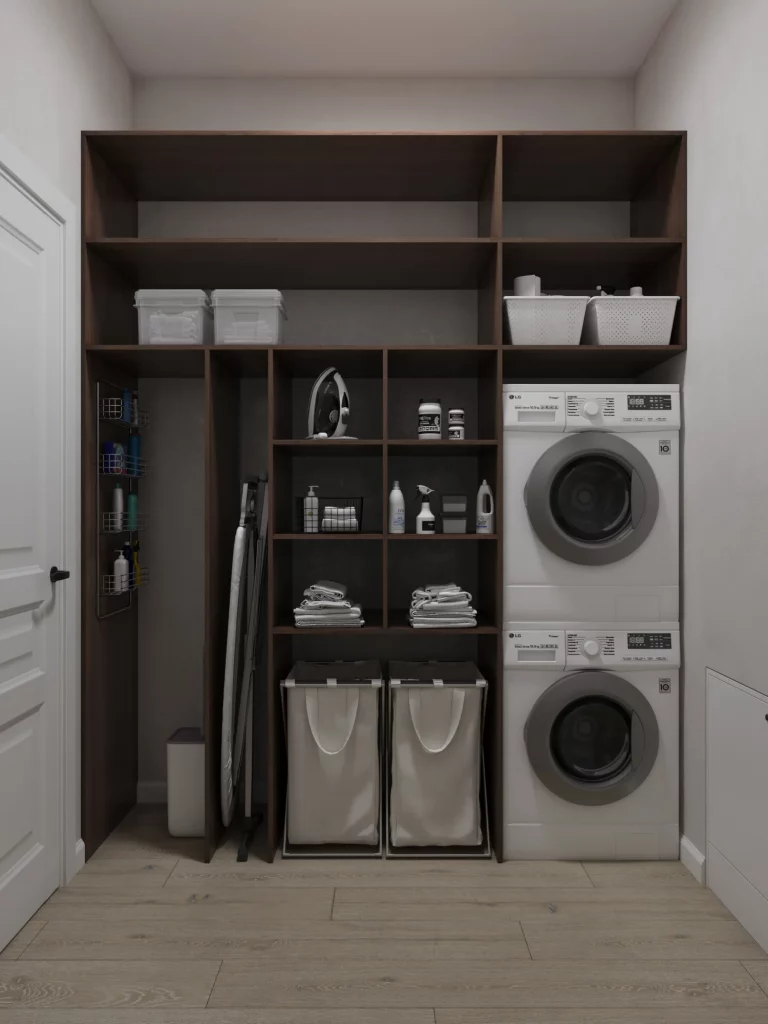 40 Smart Organization Ideas for Small Laundry Rooms for a Clutter-Free Space