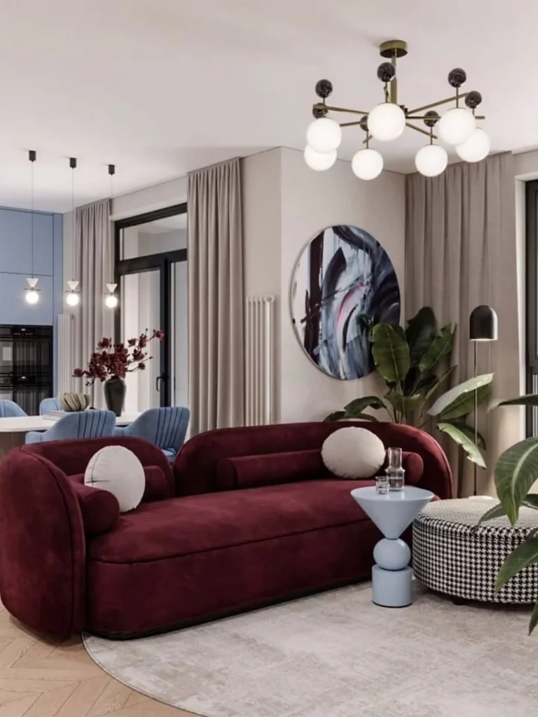 34 Aubergine Living Room Ideas for a Stylish Modern Home