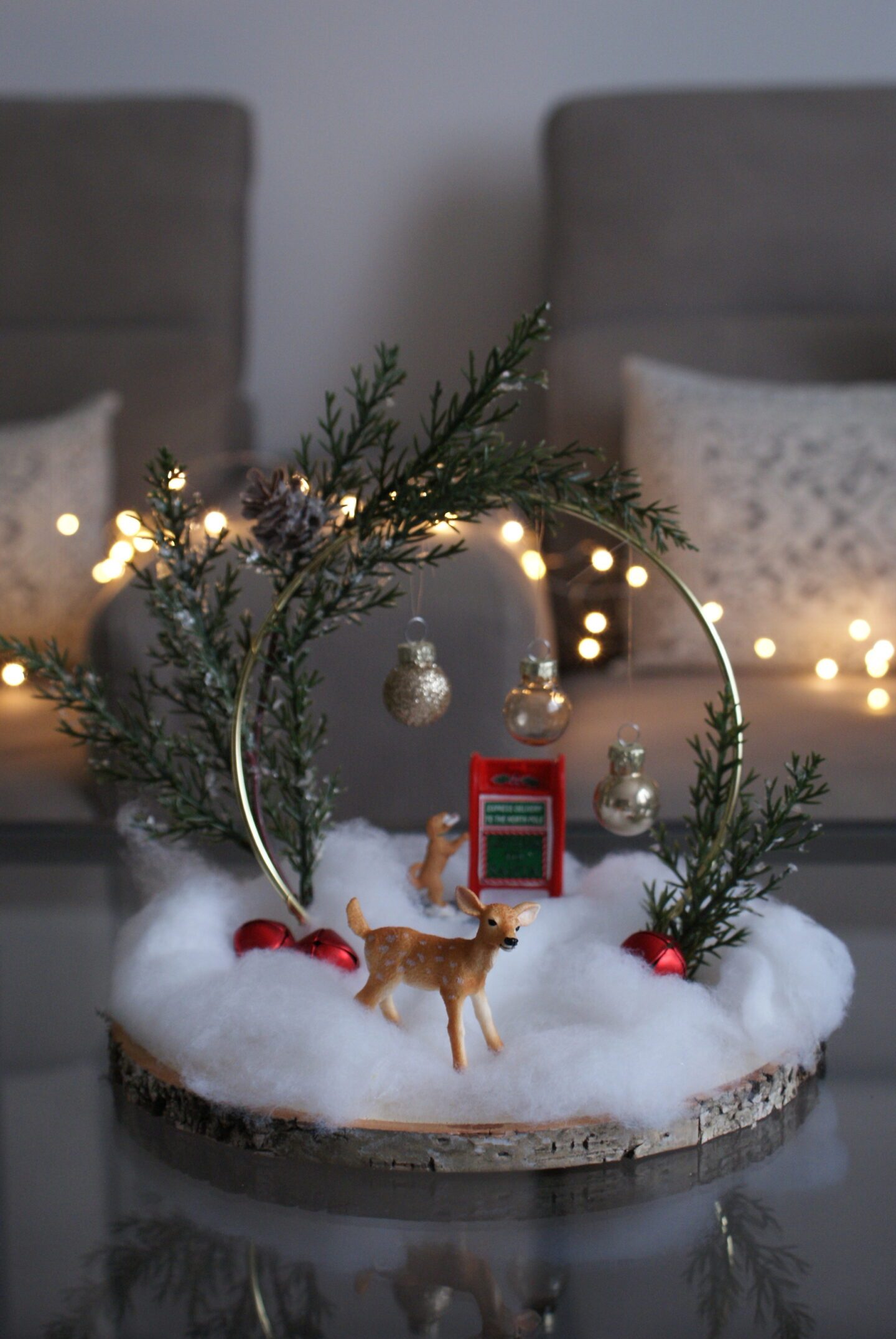 Assemble a Miniature Winter Scene Display — DIY Christmas Decor