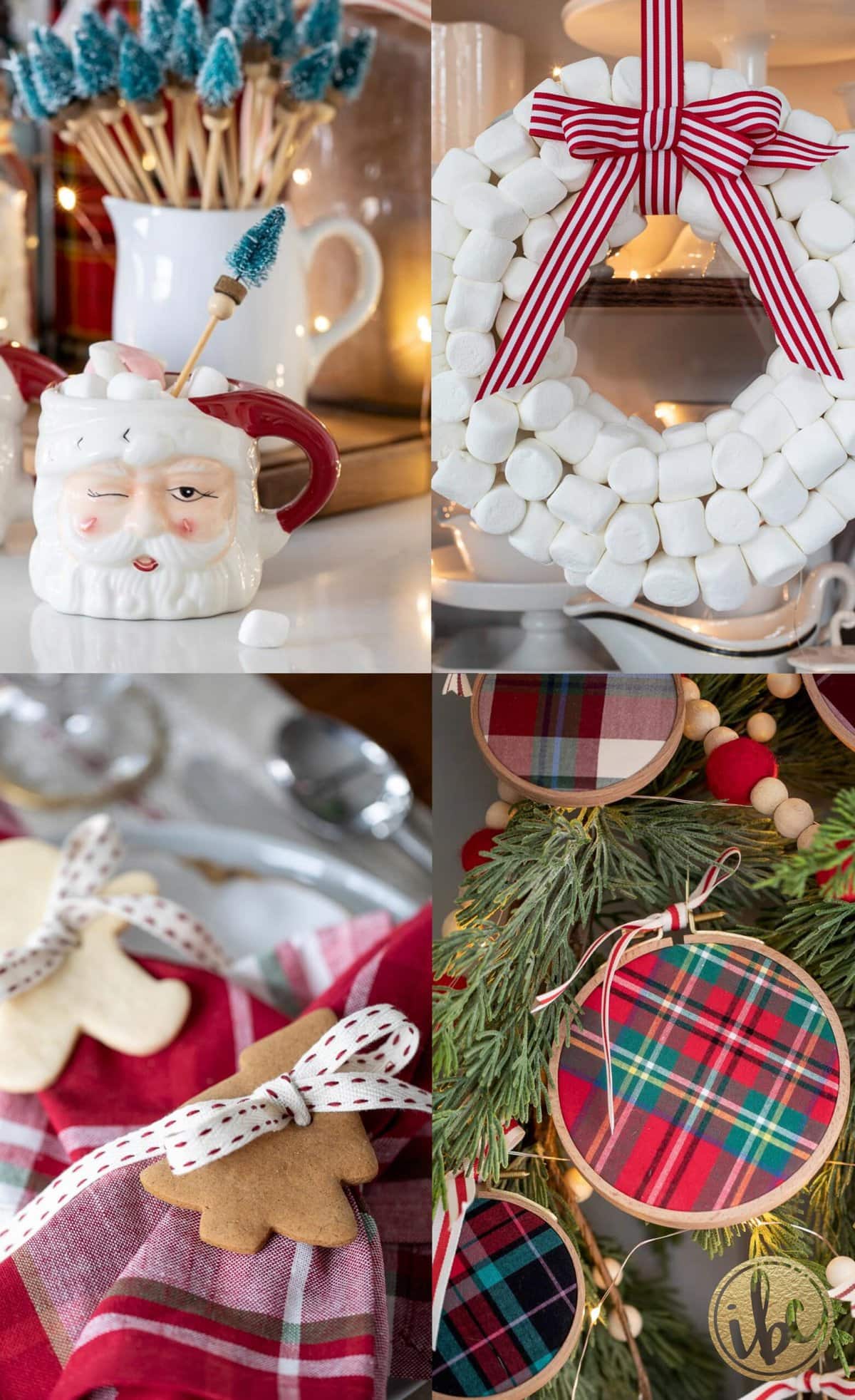 Adorn Your Tree with Fabric Hoop Ornaments — DIY Christmas Decor