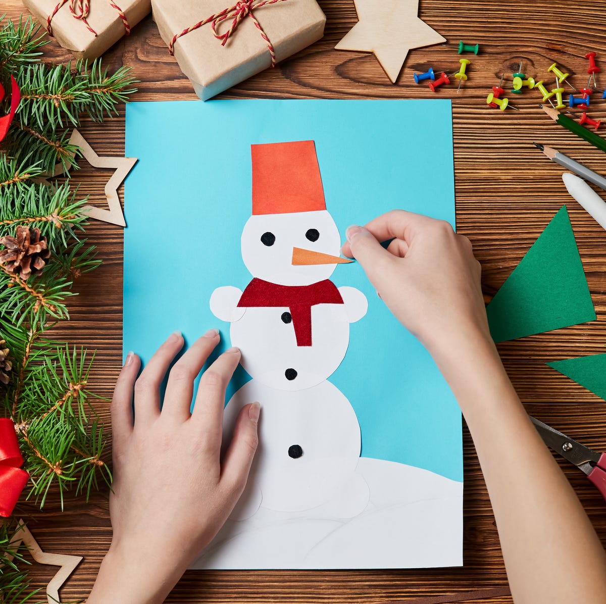 Hands-On Snowman Craft Assembly Hands-On Snowman Craft Assembly — Christmas Crafts for Kids