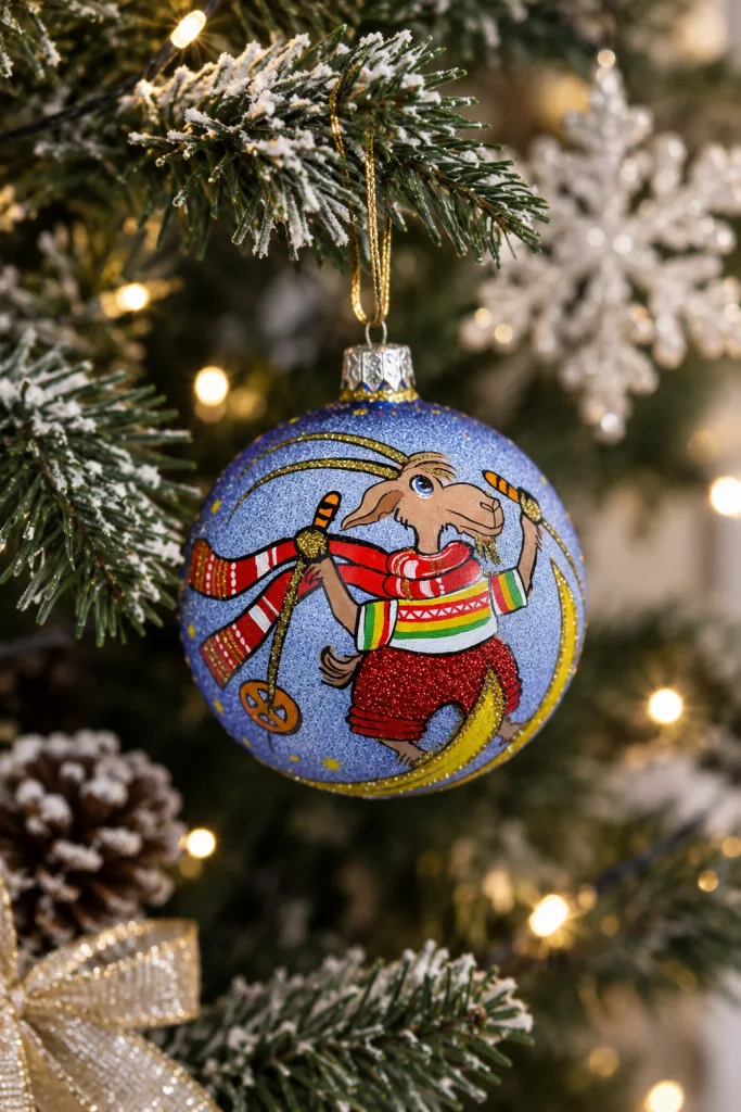 27 Creative Christmas Goat Decor Ideas for a Unique Tree