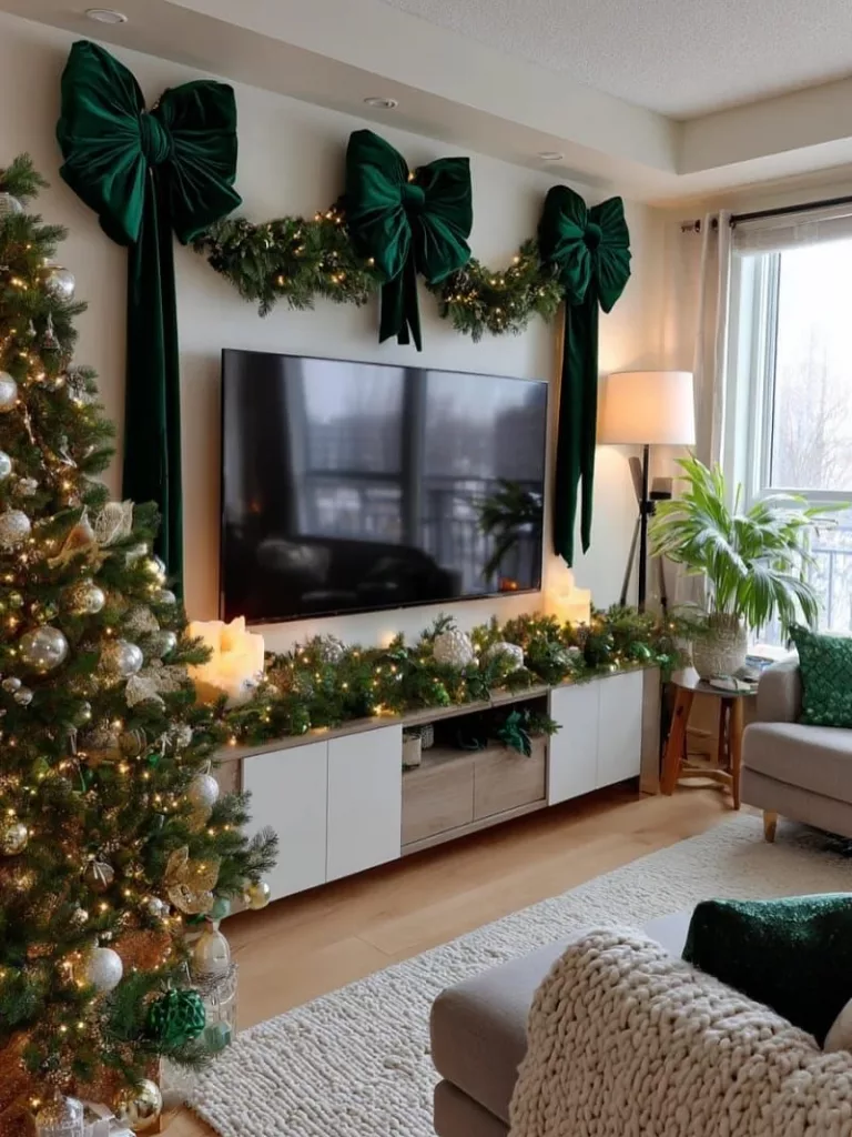 28 Charming Ways to Decorate Your Small Apartment for Christmas