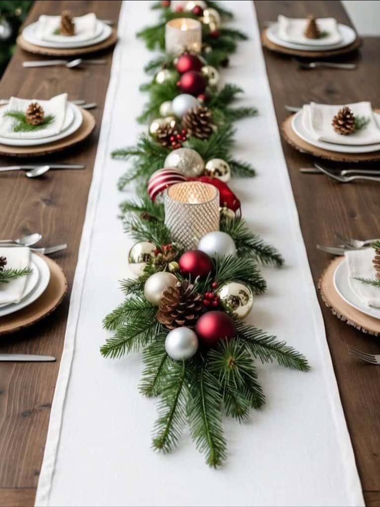 30 Christmas Table Decor Ideas for a Beautiful Holiday Dinner