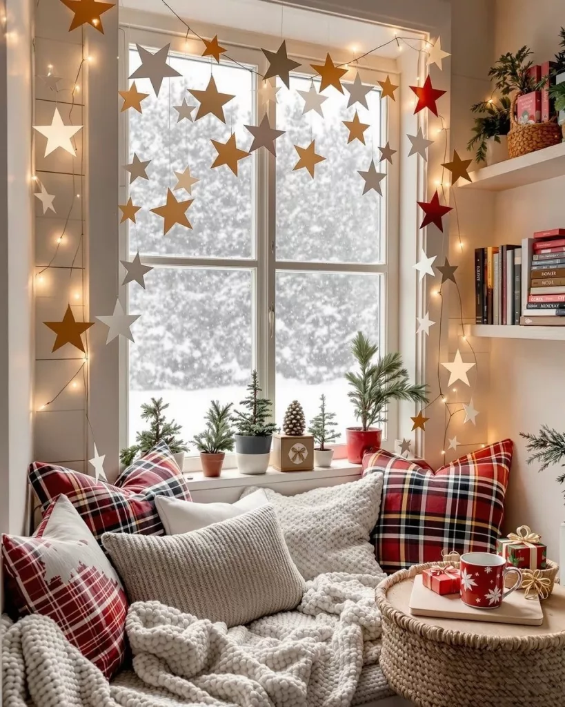 29 Enchanting Christmas Window Decor Ideas for a Festive Home