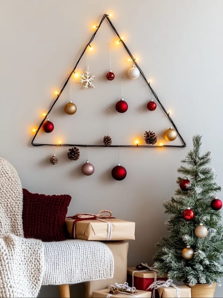22 Beautiful Christmas Wall Decorations to Inspire Holiday Magic