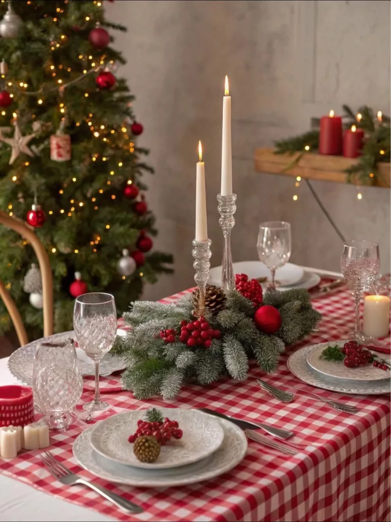 30 Christmas Table Decor Ideas for a Beautiful Holiday Dinner